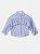 Camisete Infantil Babados Azul Claro - Imagem 1