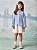 Camisa Infantil Listrado Azul Anime - Imagem 4
