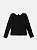Blusa Infantil Preta Gola Anime - Imagem 2