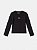 Blusa Infantil Trico Preto Anime - Imagem 1