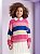 Blusa Infantil Tricot Pink/azul Momi - Imagem 1