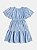 Vestido Infantil Cotele Azul Denin Momi - Imagem 2