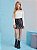 Blusa De Tule Com Franzidos Off I Am - Imagem 2