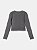 Blusa Com Tule Cinza Escuro I Am - Imagem 2