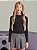Blusa Com Tule  Preto I Am - Imagem 1