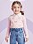 Blusa Infantil Strass Coracao Momi - Imagem 1