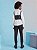 Legging Teen Couro Preto I Am - Imagem 2