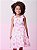Vestido Infantil Flores Rosa Momi - Imagem 1