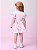Conjunto Infantil Com Saia Flores Pink Momi - Imagem 3