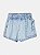 Shorts Saia Jeans Teen Pregas I Am - Imagem 1