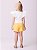 Shorts Infantil Amarelo Sol Momi - Imagem 3