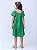 Vestido Infantil Com Lacos Verde Momi - Imagem 2