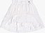 Saia De Tule Infantil Com Babado Off White Momi - Imagem 2