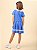 Vestido Infantil Minnie Esportista Azul Anime - Imagem 3