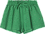 Shorts Infantil Com Strass Verde Momi - Imagem 1