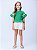 Blusa Infantil Sianinha Verde Puro Momi - Imagem 2