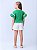 Blusa Infantil Sianinha Verde Puro Momi - Imagem 3