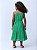 Vestido Infantil Laise Com Laco Verde Momi - Imagem 3