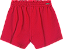 Shorts Infantil Moletom Com Strass Vermelho Momi - Imagem 2