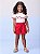 Conjunto Infantil Com Blusa Off Sianinhas Momi - Imagem 2
