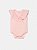 Body Bebe Com Babado Sobreposto Rosa Anime - Imagem 1