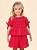 Conjunto Infantil Laise Vermelho Real Anime - Imagem 1