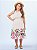 Vestido Infantil Alca Off Minnie Mickey Anime - Imagem 2