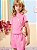 Conjunto Infantil Rosa Chiclete Pedrarias Anime - Imagem 1