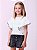 Blusa Infantil Babados Com Renda Momi - Imagem 1