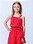 Conjunto Infantil De Laise Vermelho Momi - Imagem 1