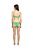 Biquini Teen Janaina Verde Neon Flowers Siri - Imagem 2