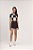 Shorts Saia Infantil Foil Preto Bobbyluu - Imagem 1