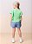 Shorts Jeans Infantil Com Strass Momi - Imagem 5