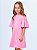 Vestido Infantil Strass Rosa Babaloo Anime - Imagem 1