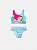 Biquini Infantil Ariel Anime - Imagem 3