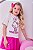 Vestido Infantil Hello Kitty Com Tule Fuccia Momi - Imagem 3