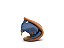 Sandalia Bebe Em Couro Azul Tip Toye Joye - Imagem 2