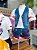 Shorts Jeans Infantil Branca De Neve Anime - Imagem 1