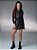 Shorts Saia Com Paete Teen Preto - Imagem 1