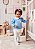 Conjunto Bebe Marie Azul Denin Momi - Imagem 1