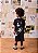 Vestido Infantil Preto Mickey Minnie Anime - Imagem 2