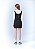 Vestido Teen Jeans Black Preto I Am - Imagem 2