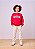 Blusa Infantil Chicago Vermelha Youcci - Imagem 1