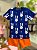 Camiseta Infantil Coelho Azul Intenso - Imagem 2