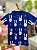 Camiseta Infantil Coelho Azul Intenso - Imagem 1