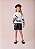 Shorts Couro Infantil Preto Anime - Imagem 1