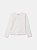 Blusa Infantil Canelada Essencial Off White Anime - Imagem 1