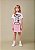 Conjunto Infantil Minnie Mickey Saia Rosa Anime - Imagem 1