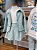 Conjunto Infantil Saia Tweed Azul Momi - Imagem 1