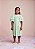 Vestido Infantil Malha Verde Pistache Anime - Imagem 2